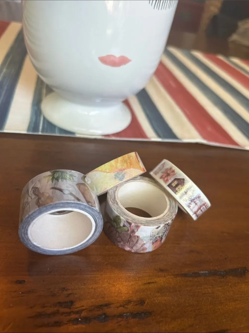 Curated Monotony Home Office Washi tape bundle 4 items